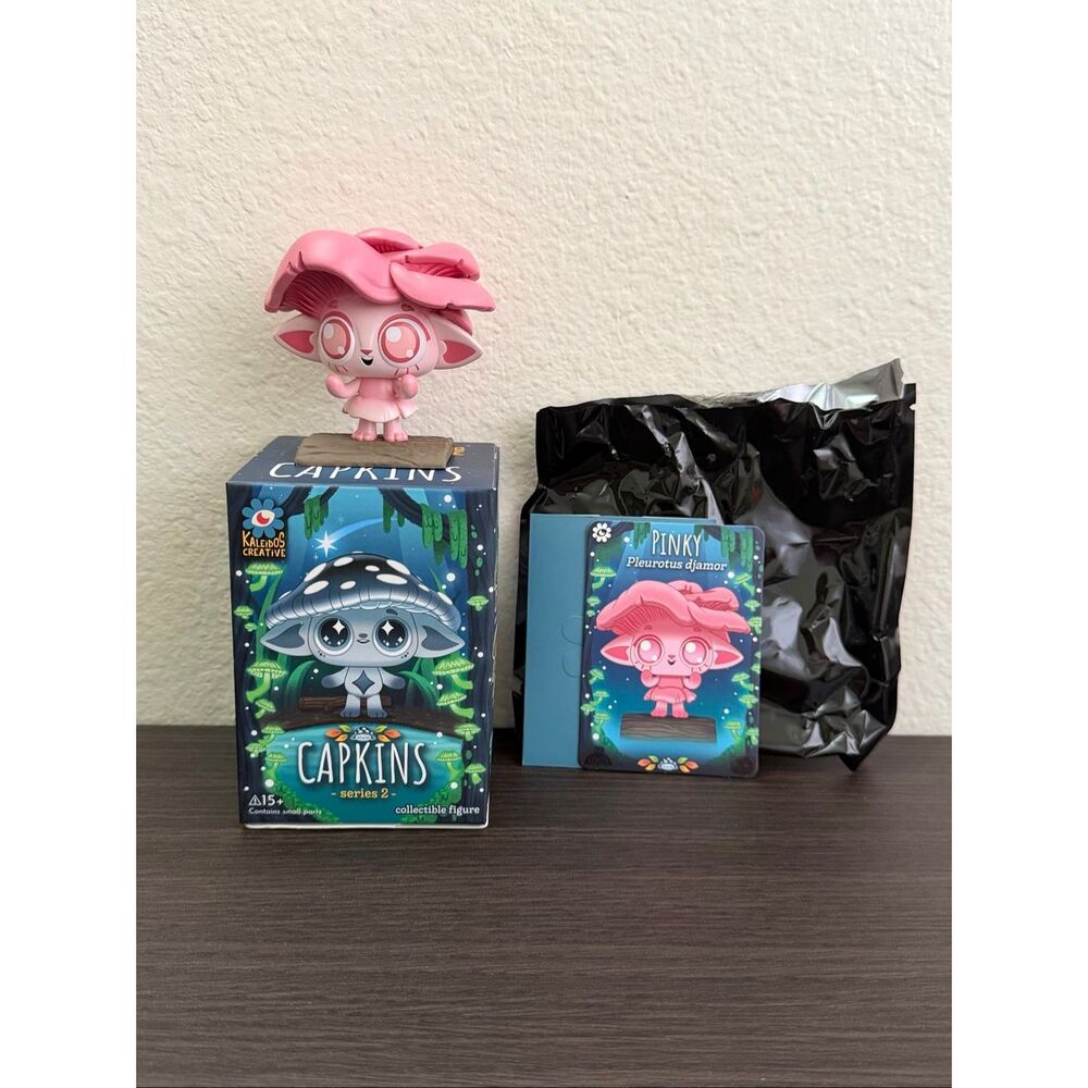 Kaleidos Creative Capkins Series 2 Blind Box Figure  - Pinky